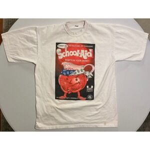 VTG Y2K Kool Aid Parody T-Shirt‎ Hip Hop Rap Old School Gangster Streetwear XL